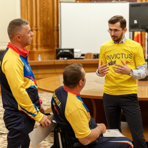 VIZITA PARLAMENT - INVICTUS ROMANIA