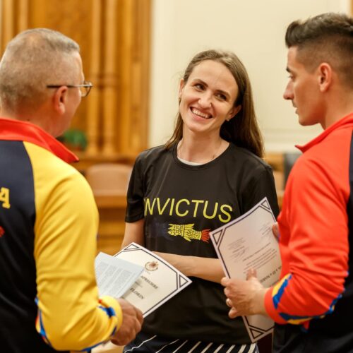 VIZITA PARLAMENT - INVICTUS ROMANIA