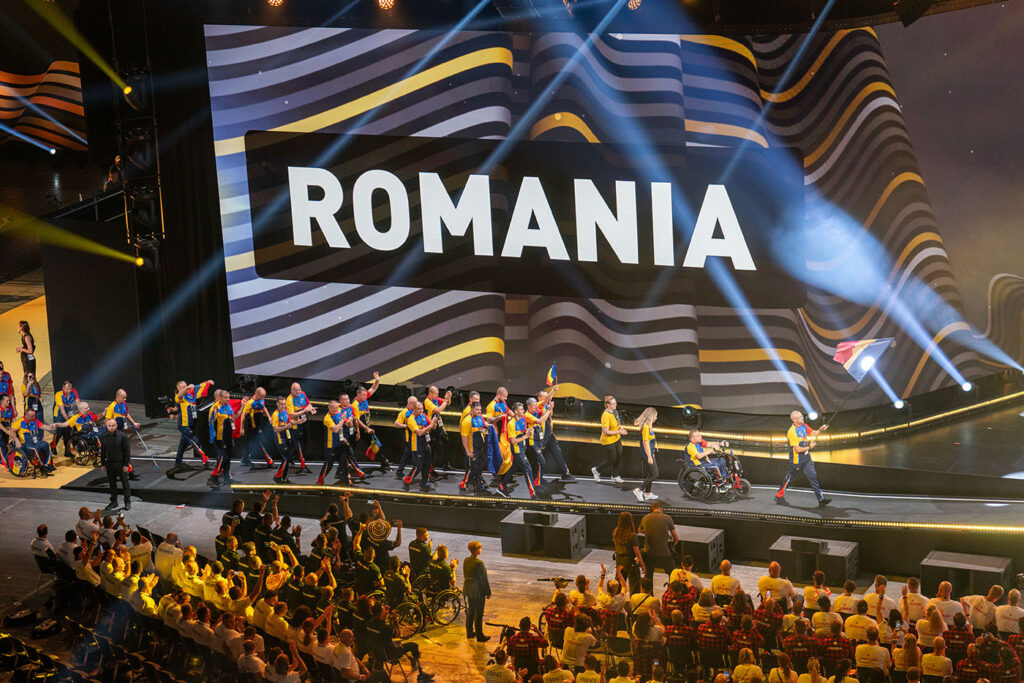 ceremonie de deschidere invictus games dusseldorf 2023 - invictus romania