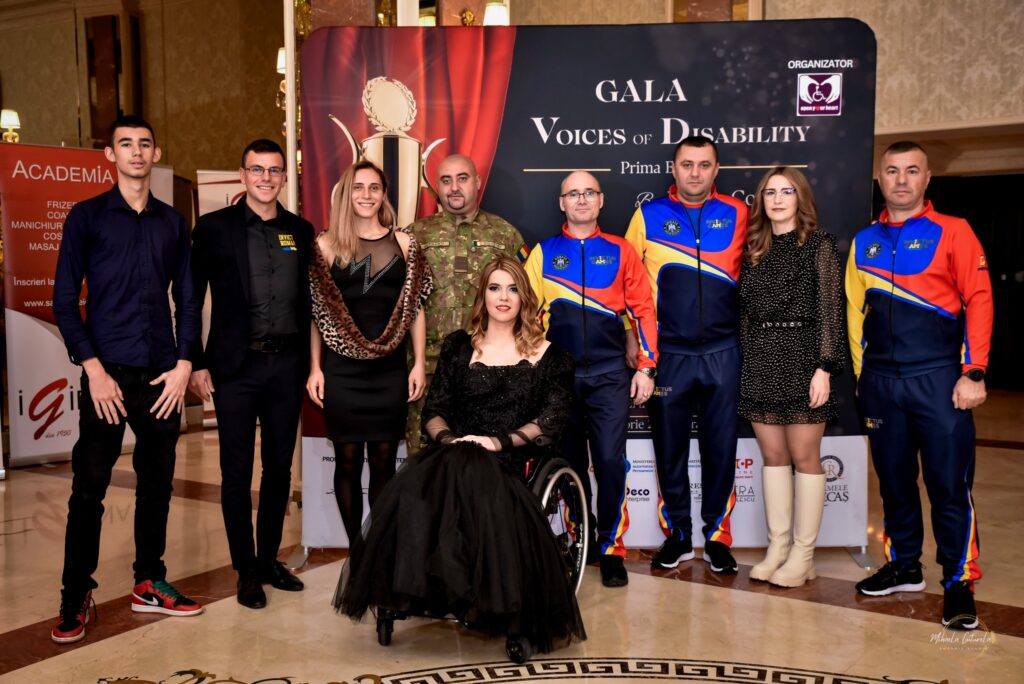 Gala Voices of Disability invictus romania